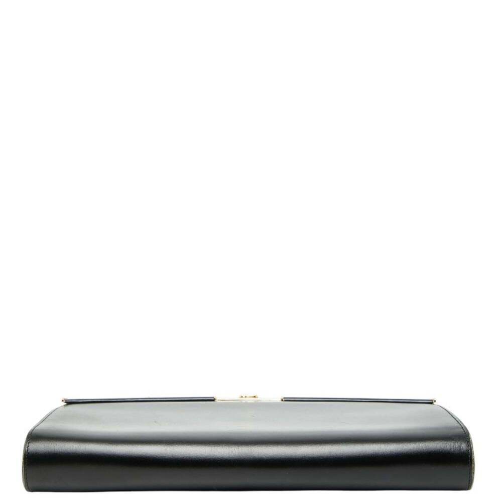 CHRISTIAN DIOR Black Leather Shoulder Bag - Picture 3 of 8